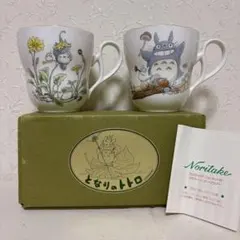未使用品Noritake となりのトトロ マグカップ 2個セット