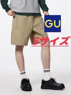 GUジーユー カーキ(Sサイズ)ショートパンツ