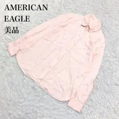 AMERICAN EAGLE アメリカンイーグル シャツ ピンク XS U462のサムネイル
