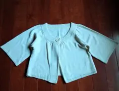 アイボリーニットボレロ/カ－デ