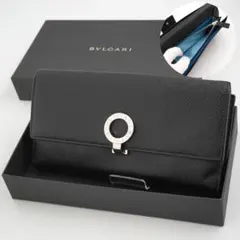 ✨Aランク✨ BVLGARI 長財布 ビーゼロワン ロゴマニア グレインカーフ 