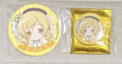 まどマギ 魔法少女まどか☆マギカ Linksコラボ コースター 缶バッジ 巴マミ