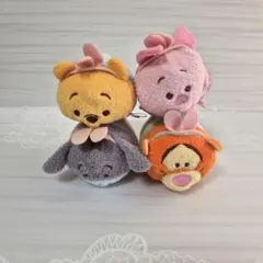 ディズニー　ツムツム　 プーさん　ピグレット　ティガー　イーヨー　イースター