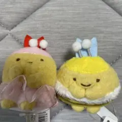 すみっコ ぐらし　てのり ぬいぐるみ　はち　あじふらい のしっぽ　えびふらい