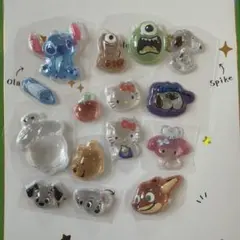 ボンボンドロップシール　おすそ分け　キティ　マイメロ　スヌーピー　ディズニー