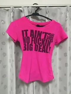 d.i.a バックジップ 半袖Tシャツ ピンクのサムネイル