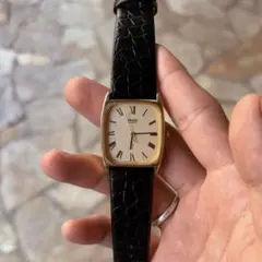 70s Vintage Seiko tank 腕時計 タンク ローマン文字盤
