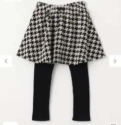 any FAM 千鳥格子柄スカッツ 130