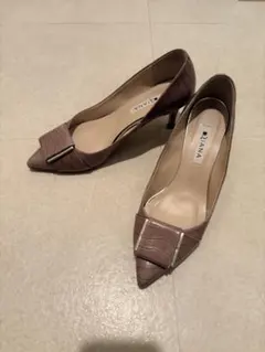 DIANA ダイアナ パンプス クロコ型押し