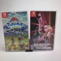 Switch ポケモン アルセウス & シャイニングパール 2本セット