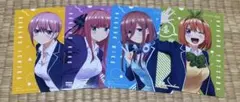 五等分の花嫁 スペシャルイベント ポストカード 一花 二乃 三玖 四葉 