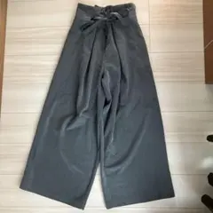 最終価格AS KNOW AS PINKY ワイドパンツ F