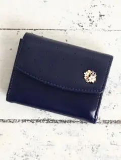 財布　ネイビー　新品未使用品　アフタヌーンティー　AfternoonTeaのサムネイル