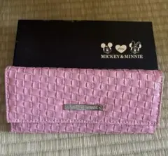 【新品未使用】mickey&minnie 長財布のサムネイル
