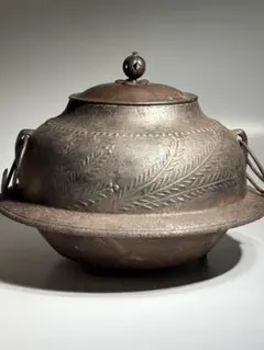 鉄瓶 茶釜 伝統工芸品 アンティーク 骨董品 レトロ オブジェ - メルカリ