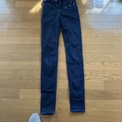UNIQLO HEATTECH スキニーデニム 225cm ダークブルー