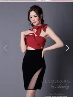 Glamorous by Andy カットアウトミニドレス