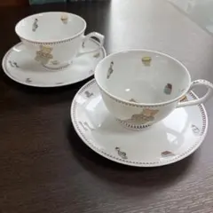 アーモンドアイ カップ＆ソーサー 2客セット JRA 三冠記念 - メルカリ