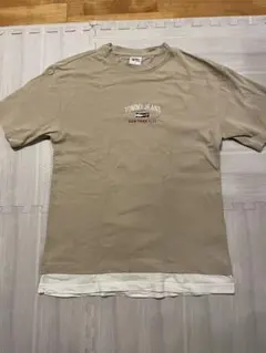 TOMMY JEANS ベージュ Tシャツ S