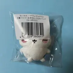 ちいかわ　ハチワレだらけくじ　E賞:てくてく全身ぬいぐるみバッジ（生え変わり）②