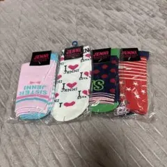 【最終値下げ】新品、未使用　JENNI ソックス4点