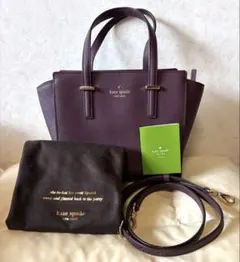【美品】kate spade ハンドバッグ/ショルダーバッグ　2way