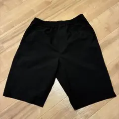シンプル ブラック ショートパンツ ハーフパンツサイズ40ポリエステルのサムネイル