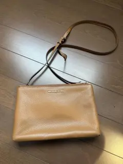 MICHAEL KORS ショルダーバッグ ベージュ MKロゴ