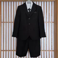 OLIVERHOUSEブラックストライプ スーツ パンツ 上下 男の子120