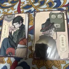 文豪ストレイドッグス　アニメイトフェア　特典　中原中也 芥川龍之介 ポストカード