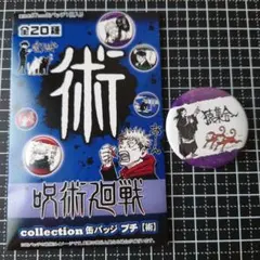 呪術廻戦 collection 缶バッジ プチ 【術】