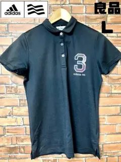 【24時間以内/匿名配送】良品 アディダスゴルフ レディース ポロシャツ L