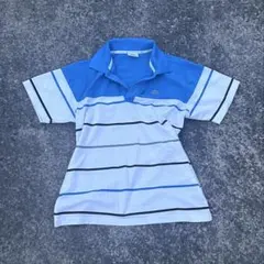00s archive LACOSTE ボーダー ポ flexwitme y2k