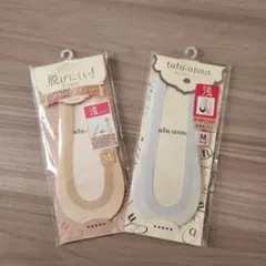 tutu anna 浅履きソックス Mサイズ 2色セット