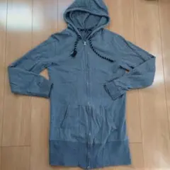 グレー フード付きパーカー Lサイズ