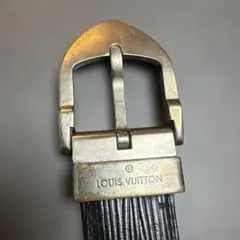 フ*ル様 値下げLOUIS VUITTON ブラックレザーベルト