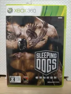 希少 XBOX360 スリーピングドッグス 香港秘密警察