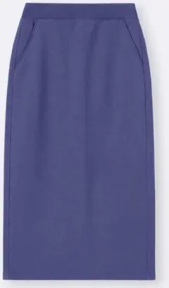 GU　ヘビーウェイトスウェットナロースカート(丈標準82.5～89.5cm)