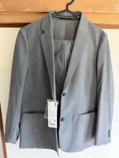 グレー テーラードジャケット Lサイズ パンツ付き