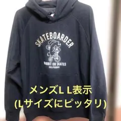 メンズプリントパーカー ネイビー