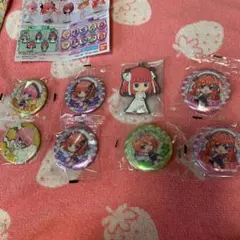 五等分の花嫁∬ 五等分の花嫁あそーと2 ラバスト　缶バッジ