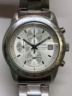 SEIKO クロノグラフクオーツ7T32-6000 チタニウムゴールドコンビ