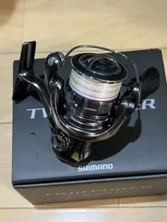 シマノ 11ツインパワー C3000 ダブルハンドル化 替スプール2個付き