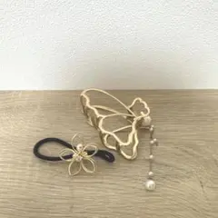 lattice ヘアクリップ ヘアゴム