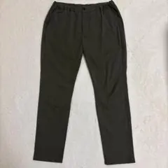 BEAUTY&YOUTH イージーパンツ XL カーキ ドローコード テーパード