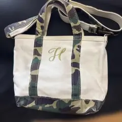 L.L.Bean ボートアンドトート キャンバストート　カモフラージュ　廃盤品