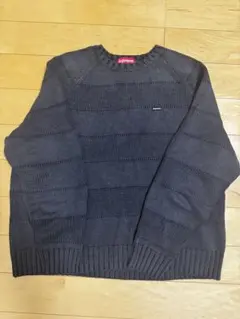 Supreme 23SS Small Box Stripe Sweater