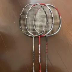 バドミントンラケットジャンク3本セット