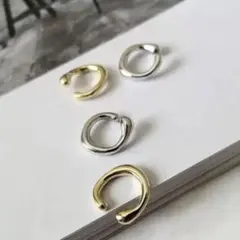 【新品未使用】ニュアンスイヤカフ 2個セット