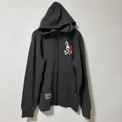 サイコバニー　フルジップパーカー グレー　メンズ